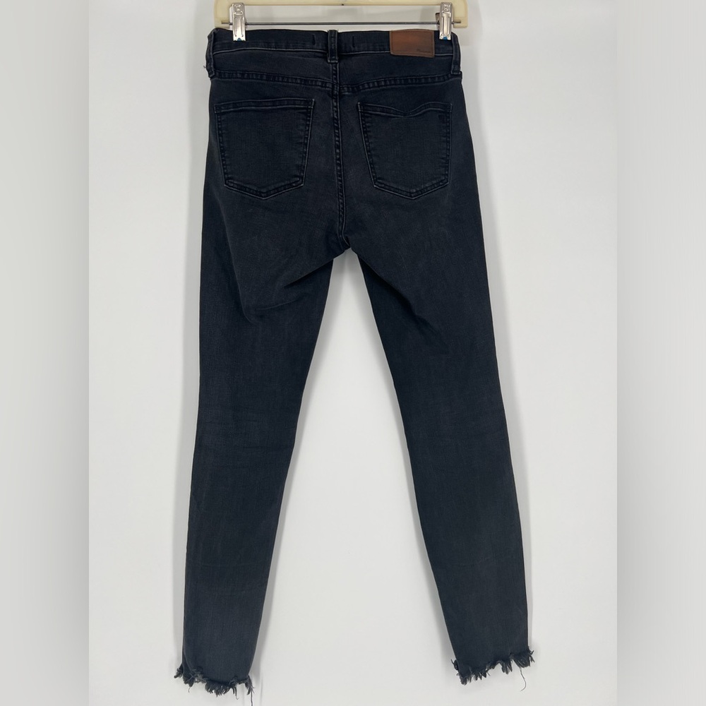 MADEWELL BLACK BUTTON-FLY JEANS